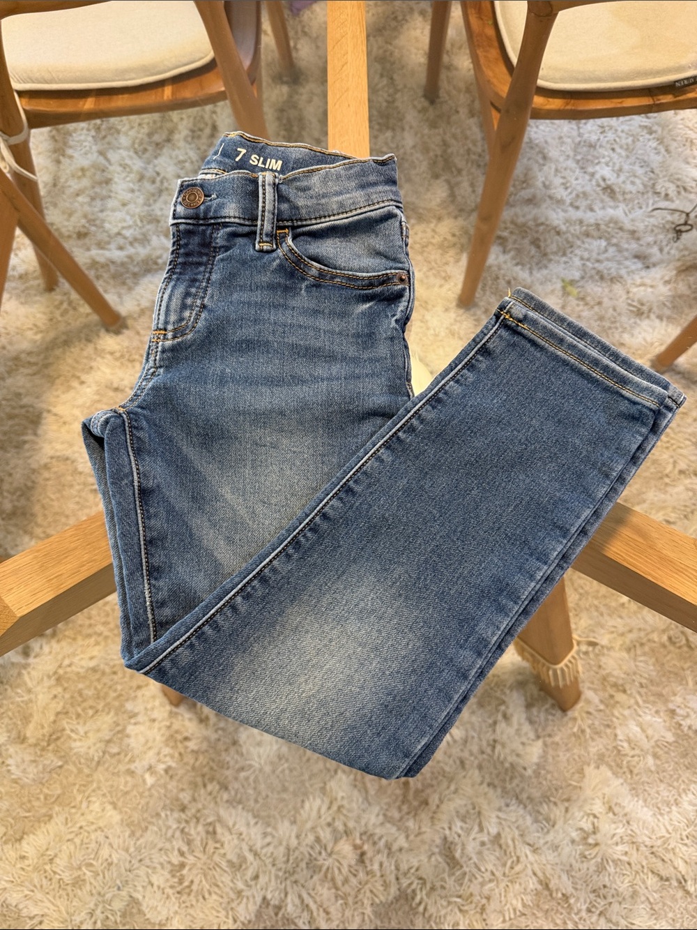 GAP Kids Slim Skinny Jeans in Blue - Picture 1 of 7